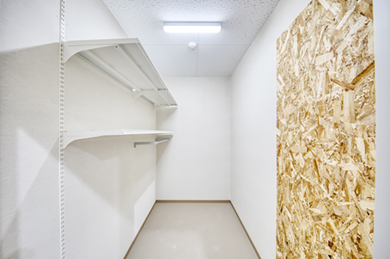 大切なお荷物をのことを考えた専用建物