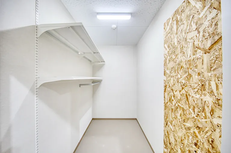 大切なお荷物をのことを考えた専用建物