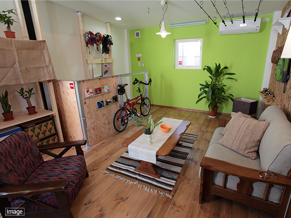 垂水星が丘ライゼホビーのメゾネットルーム