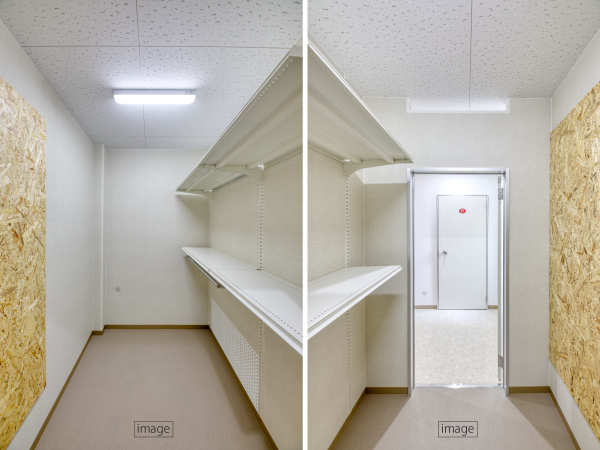 岸田堂ライゼボックスの収納ルーム