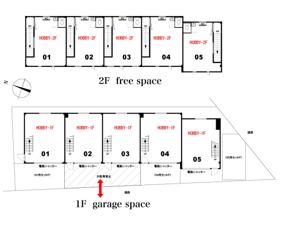 荒牧西ライゼホビー平面図