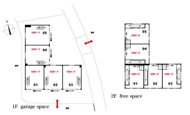 垂水星が丘ライゼホビー平面図